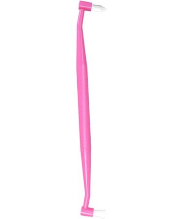 AWHAO Dual-Ended Pet Dental Brush for Cats and Dogs - Easy Clean Design Pink - Buy Online on SooperMarket.com