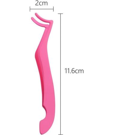 Rose Gold Hair Removal & False Eyelash Tweezers - Precision Curling & Lengthening Tool | Cosmetic Forceps - Buy Online on SooperMarket.com