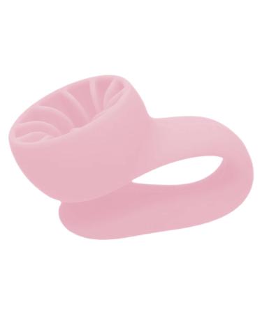 Maodom Nail Polish Holder Stand - Wearable Manicure Display Tools Strong Grip Airlock Suction Silicone Nail Polish Organizer Manicure And Pedicure Accessories Sakura Powder