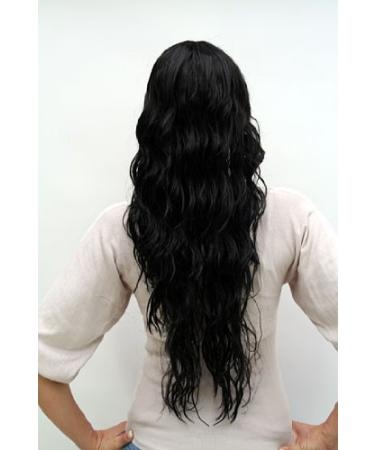Buy WIG ME UP 9333-2 Black Brown Long Hair Wig - 70 cm Wet Look | International Shipping Available - Buy Online on SooperMarket.com
