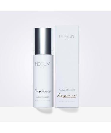 MDSUN Active Cleanser 120mL - Best Makeup Remover Exfoliator Pore Tightener & Hydrating Formula for Breakout Reduction | Shop Internationally - Buy Online on SooperMarket.com