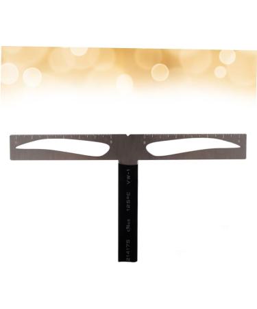 eyebrow drawing tool brow stencils three-point eyebrow ruler eyebrow ruler stencil suite With box - Buy Online on SooperMarket.com