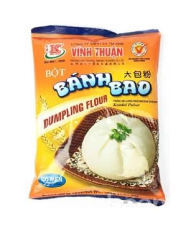 Vinh Thuan Bot Banh Bao (Dumpling Flour) 400g - Steamed cake is lightly spongy large smooth texture. Especially suitable for vegetarians.