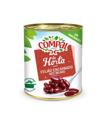 Red Beans / Feij o Encarnado - Compal 845g