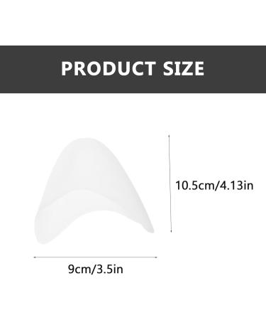 Healifty 6 Pairs Silicone Gel Pointe Shoe Cushion Protectors - Women's Foot Pads for Ballet Dance Shoes - Includes Whitex2pcs - 10.5X9.5X1.5CMx2pcs - Buy Online on SooperMarket.com