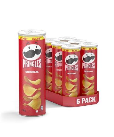 Pringles Original Case of 6x165g