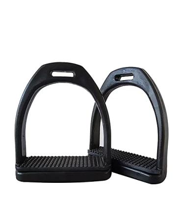 Plastic Stirrup Horse Riding Non-Slip Equestrian Stirrup Safety Saddle Trail with Rubber Horse Mat