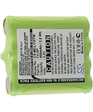 Replacement Battery for Audioline LH060-3A44C4BT - 600mAh/4.8V Compatible Rechargeable Battery for eCommerce Shipping Worldwide - Buy Online on SooperMarket.com