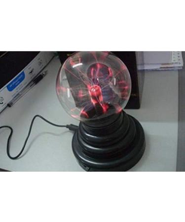Plasma Ball Static Magic Ball Touch Sound Lightning Sensitive Electric Globe Static Light USB or Battery Powered Perfect for Bedroom Office Bar Gift - Buy Online on SooperMarket.com
