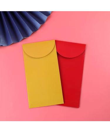 2024 Lunar Chinese New Year Red Envelopes 6pcs Spring Festival Hong Bao Red Pocket Cartoon Gold Raised Foil Dragon Lai See Lucky Money Envelopes - Buy Online on SooperMarket.com