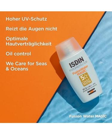ISDIN FusionWater Magic Pack: Ultra-Light Sunscreen & Lip Balm with SPF 50 & 30 for Ultimate Sun Protection - Buy Online on SooperMarket.com