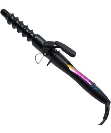 Professional Spiral Curling Wand 32mm Hair Curler Ceramic Curling Iron LCD Temp Display Curling Wand for Short and Long Hair Hair Crimper for Big Wave Bouncy Curls - Buy Online on SooperMarket.com