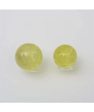 1pc 40mm-45mm Natural Crystal Clear Citrine Stones Sphere for Feng Shui Natural Decoration - Buy Online on SooperMarket.com