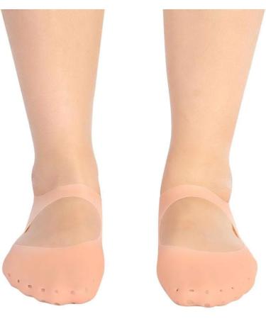 TsoLay 2X Moisturizing Silicone Sock Silicone Moisturizing Socks for Women and Men Foot Non-Slip Silicone Color - Buy Online on SooperMarket.com