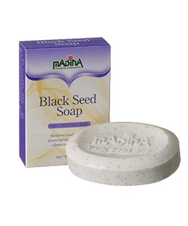 Madina Black Seed Soap with Shea Butter - 100% Vegetable Based - Healing Properties - Shea Butter