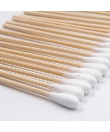 Kingzhuo Cotton Swabs - 10.2 cm Wooden Sticks for Medical Wound Care & Skin Cleaning | 1000 Pieces | Ideal for Home Office & School - Buy Online on SooperMarket.com