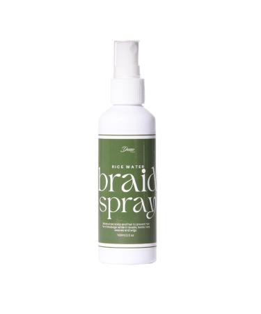 Rice Water Braid Spray Spray Moisturizer for Box Braids Twists & Locs Prevent Breakage & Moisturizes Scalp 100 ml 3.5 oz