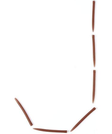 Aufee Carp Fishing Rubber Tubes - 51MM Anti-Corrosion Tackle Sleeves 30pcs Brown | Shop Internationally - Buy Online on SooperMarket.com