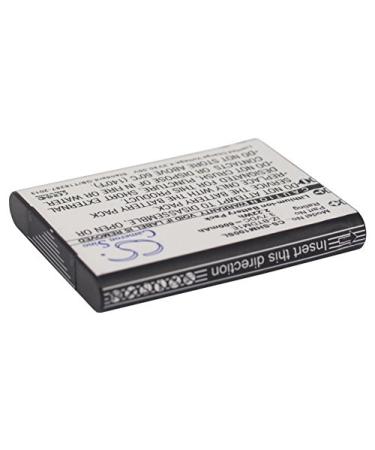 Replacement Battery Compatible with Sharp Portable Plasmacluster Ion Gen Part Number: IZ-BTDM1E 600mAh/3.7V