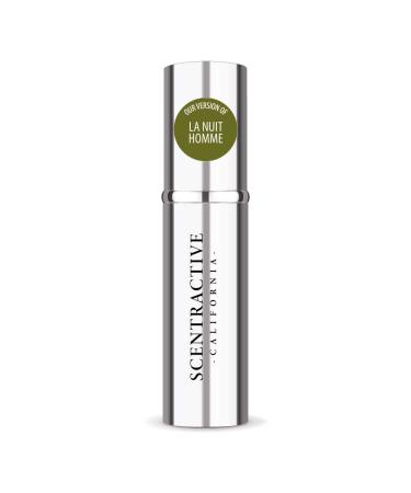 CA Perfume Impression of Yves S. Lauren La Nuit Homme For Men Replica Version Fragrance Dupes Concentrated Long Lasting Eau de Parfum Spray Refillable Atomizer Bottle 0.17 Fl Oz/5ml-X1 YVES S. LAUREN LA NUIT HOMME IMPRESSION 0.17 Fl Oz (Pack of 1)