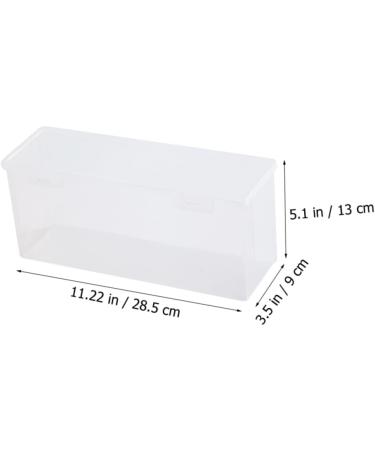 Mikinona 2pcs Box Egg Storage Box Plastic Trays for Food Refrigerator Egg Holder Fruit Vegetable re-usable - Buy Online on SooperMarket.com