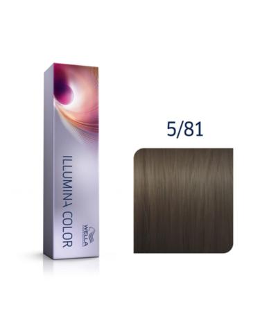 Buy Wella Professionals Illumina Color 5/81 & 6/16 - Light Brown/Pearl Ash & Medium Blonde/Ash Violet 60ml | International Shipping Available - Buy Online on SooperMarket.com