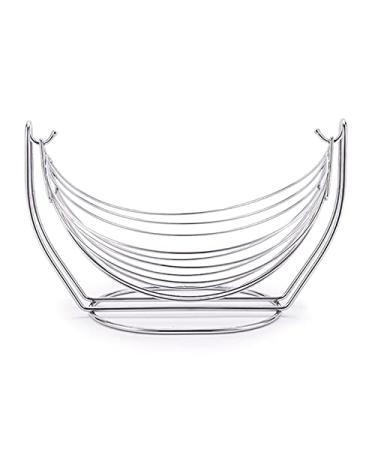 Fruit Basket Bowl Metal Swing Fruit Basket Storage Bowl Plate Vegetables Display Stand Rack Kitchen Decoration Fruit Bowls (Color : Large)