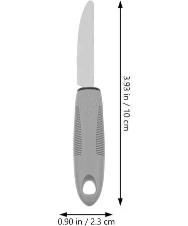 Adaptive Utensils Built up Fork Spoon Rocker Knife Easy Grip Silverware for Adults Elderly Weak Hand Patients Disabled Light Grey 3 Piece Set (Color : Light Grey-1) - Buy Online on SooperMarket.com