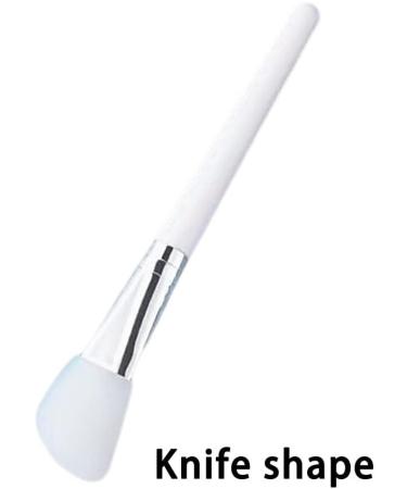 Dajidafu Mask Brush Professional Makeup Beauty Reusable Cosmetic Mud Applicator Brushes Skin Care Home Tools Accessories Blade Shape - Buy Online on SooperMarket.com