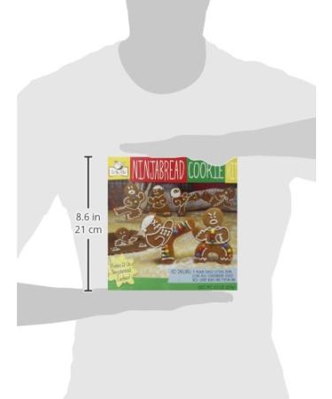 Gingerbread Ninja Cookie Kit - 9.5 oz: DIY Holiday Baking Fun - Buy Online on SooperMarket.com