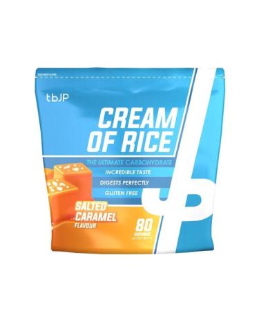 Trained by: JP Nutrition Cream of Rice 2kg The Ultimate Carbohydrate (Salted Caramel)