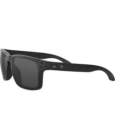 Oakley Holbrook OO9102 Men's Sunglasses Bundle with Leash + VISIOVA Accessories - Matte Black/Grey (9102e5) - Buy Online on SooperMarket.com
