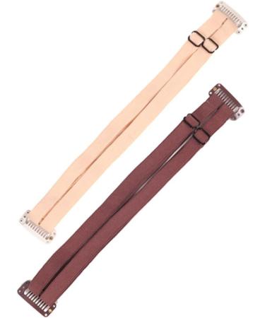 Face Lifting Bands Invisible Slimming Strap Anti Wrinkle Patch Strips Face Slimming Tools with Clips 2 pcs Brown face slimming bands - Buy Online on SooperMarket.com