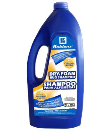 Koblenz 20-0529-6 Dry Foam Rug Shampoo, 32-Ounce
