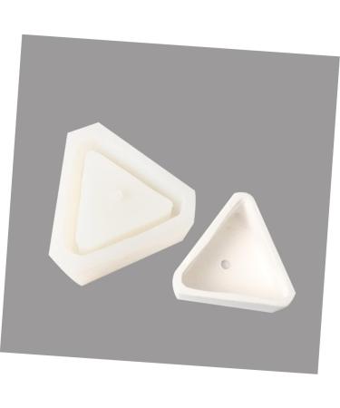 2pcs Triangle Molds Silicone Planter Mold Silicone Coasters Silicone Chocolate Mold Chocolate Molds Clay Molds Concrete Molds Epoxy Resin Flower Pot Molds Cake Aromatherapy Plaster As Shownx2pcs mediumx2pcs - Buy Online on SooperMarket.com