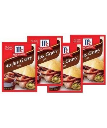 McCormick Au Jus Gravy Mix (1 oz Packets) 4 Pack