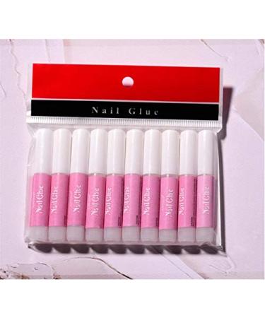 4Opcs Nail Tip Glue Professional Quick Drying Nail Glue False Adhesive Nail Glue Acrylic For Women Girls Nail Art Decoration Environmentally friendly and durableSkillful processing - Buy Online on SooperMarket.com