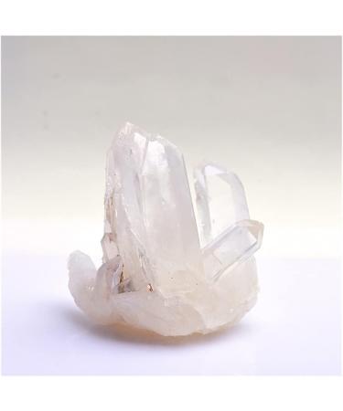 for 50-350g Natural White Crystal Cluster Quartz Crystal Health Reiki Stone Raw Point Specimen Home Decor Raw Crystals Gift Home Decorative Stones (Color : Crystal Cluster Size : 300-350g) - Buy Online on SooperMarket.com