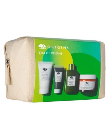 Origins Best of Origins Set - Checks and balances face wash clear improvement charcoal mask mega mushroom lotion ginzing moisturiser