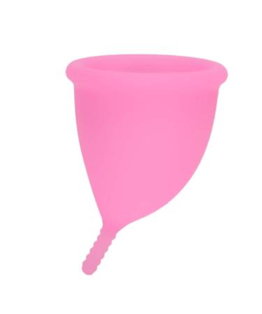 Reusable menstrual cups economic alternative protection for women's bandages for menstruation silicone tampon pad alternative women's hygiene care pink (see)