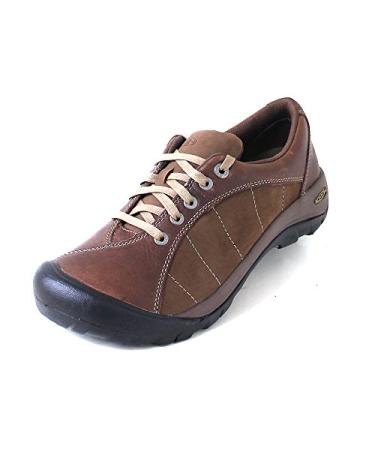 KEEN Women's Presidio Leather Low Height Oxford, Cascade/Shitake, 9