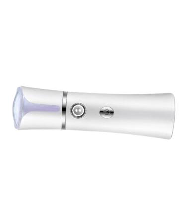 WOONEKY 1Pc pore cleaner travel USB humidifier white facial mister sprayer face steamer sprayer 14.1x4cm