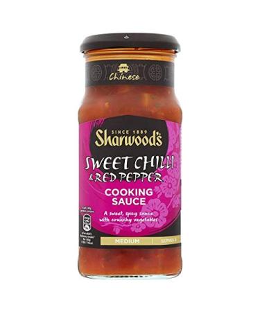 Sharwoods Sweet Chilli & Red Pepper Cooking Sauce - 6 x 425gm