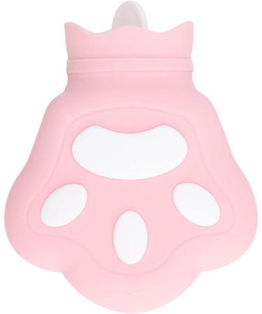 Bear Paw Hot Water Bag - Silicone Hot Water Bottle | Compact Reusable Dual Use for Office (Pink) - Shop Now! - Buy Online on SooperMarket.com