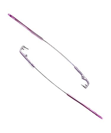 Ranara replacement glasses end tips glasses glasses 1 pair of metal glasses hinges 1-hole-rimless glasses repair-parts kit glasses bracket replacement purple