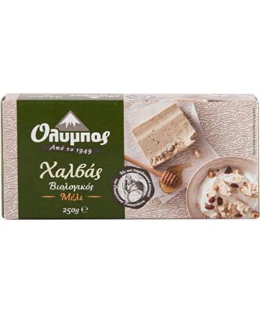 Organic Greek Halva with Honey - 250g (8.8 oz) - Buy Online on SooperMarket.com
