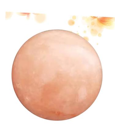 FRCOLOR Himalayan Salt Massage Balls - 2 Pcs Natural Crystal Soap Stone for Wellness & Relaxation - Buy Online on SooperMarket.com