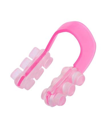 1PC Nose Up Lifting Clip Nose Shaper Nose Lifter Nose Slimming Device Painless Nose Bridge Straightening Nose Beauty Clip(Pink)