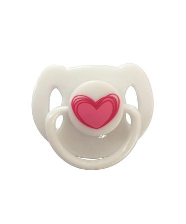 2 PCs Magnetic pacifier for dolls Dummy Dolls Simulation Schnuller Pretend Play Feeding Toy Supplies DIY doll accessories gifts for toddlers young girls Eastuy