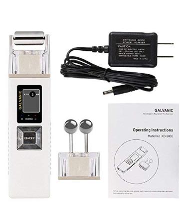 Galvanic Facial Machine Portable Professional Galvanic Microcurrent Skin Firming Machine with Case Anti-aging Galvanic Roller Skin Care Spa for Salon and Home Use, Shipping from USA